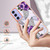 Samsung Galaxy A16 5G Electroplating IMD TPU Phone Case - Purple Flower