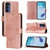 Samsung Galaxy A16 5G Embossed Butterfly Leather Phone Case - Rose Gold