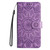 Samsung Galaxy A16 5G Embossed Sunflower Leather Phone Case - Purple