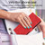 Samsung Galaxy A16 5G Fantasy Skin-feel Calfskin Texture Leather Phone Case - Red