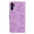 Samsung Galaxy A16 5G Flower Embossing Pattern Leather Phone Case - Purple