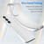 Samsung Galaxy A16 5G Frosted Translucent TPU Hybrid PC Full Coverage Phone Case - White