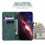 Samsung Galaxy A16 5G Geometric Embossed Leather Phone Case - Green