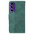 Samsung Galaxy A16 5G Geometric Embossed Leather Phone Case - Green