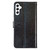 Samsung Galaxy A16 5G Glitter Powder Flip Leather Phone Case - Black