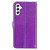 Samsung Galaxy A16 5G Glitter Powder Flip Leather Phone Case - Purple
