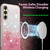 Samsung Galaxy A16 5G Gradient Glitter Flower All-inclusive Phone Case - Pink
