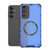 Samsung Galaxy A16 5G Honeycomb Magnetic Ring Shockproof Phone Case - Blue