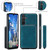 Samsung Galaxy A16 5G JEEHOOD J02 Magnetic Zipper Horizontal Flip Leather Phone Case - Blue