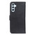 Samsung Galaxy A16 5G KHAZNEH Cowhide Texture Horizontal Flip Leather Phone Case - Black