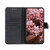 Samsung Galaxy A16 5G KHAZNEH Cowhide Texture Horizontal Flip Leather Phone Case - Black