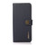 Samsung Galaxy A16 5G KHAZNEH Custer Genuine Leather RFID Phone Case - Blue Samsung Galaxy A16 5G KHAZNEH Custer Genuine Leather RFID Phone Case - Blue