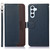 Samsung Galaxy A16 5G KHAZNEH Litchi Texture Leather RFID Phone Case - Blue Samsung Galaxy A16 5G KHAZNEH Litchi Texture Leather RFID Phone Case - Blue