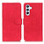 Samsung Galaxy A16 5G KHAZNEH Retro Texture Horizontal Flip Leather Phone Case - Red