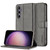 Samsung Galaxy A16 5G LC.IMEEKE Calf Texture Leather Phone Case - Grey