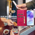 Samsung Galaxy A16 5G LC.IMEEKE L1 Series Frosted Fine Texture PU Phone Case - Red