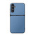 Samsung Galaxy A16 5G Litchi Leather Magnetic Full Coverage Shockproof Phone Case - Blue