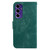 Samsung Galaxy A16 5G Little Tiger Embossed Leather Phone Case - Green