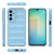 Samsung Galaxy A16 5G Magic Shield TPU + Flannel Phone Case - Light Blue