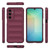Samsung Galaxy A16 5G Magic Shield TPU + Flannel Phone Case - Wine Red