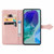 Samsung Galaxy A16 5G Mandala Flower Embossed Leather Phone Case - Rose Gold