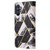 Samsung Galaxy A16 5G Marble Bronzing Stitching Leather Phone Case - Black