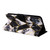Samsung Galaxy A16 5G Marble Bronzing Stitching Leather Phone Case - Black