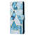 Samsung Galaxy A16 5G Marble Bronzing Stitching Leather Phone Case - Blue