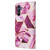 Samsung Galaxy A16 5G Marble Bronzing Stitching Leather Phone Case - Purple