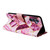 Samsung Galaxy A16 5G Marble Bronzing Stitching Leather Phone Case - Purple