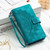 Samsung Galaxy A16 5G Multi-Card Totem Zipper Leather Phone Case - Green