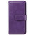 Samsung Galaxy A16 5G Multi-Function Wallet 10 Card Slots Leather Phone Case - Violet