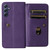 Samsung Galaxy A16 5G Multi-Function Wallet 10 Card Slots Leather Phone Case - Violet