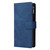 Samsung Galaxy A16 5G Multifunctional Frosted Zipper Wallet Leather Phone Case - Blue
