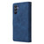 Samsung Galaxy A16 5G Multifunctional Frosted Zipper Wallet Leather Phone Case - Blue