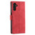 Samsung Galaxy A16 5G Nail Skin Feel Stitching Calf Texture Leather Phone Case - Red