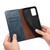 Samsung Galaxy A16 5G Oil Wax Crazy Horse Texture Leather Phone Case - Blue