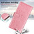 Samsung Galaxy A16 5G Peony Flowers Imprint Leather Phone Case - Pink