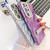 Samsung Galaxy A16 5G Plating Glitter Texture Fold Holder TPU Phone Case with Lens Film - White Feathers