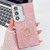 Samsung Galaxy A16 5G Plating Glitter Texture Ring Holder TPU Phone Case with Lens Film - Pink Shell Pattern Samsung Galaxy A16 5G Plating Glitter Texture Ring Holder TPU Phone Case with Lens Film - Pink Shell Pattern