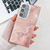 Samsung Galaxy A16 5G Plating Glitter Texture TPU Phone Case with Lens Film - Pink Tinfoil Texture