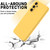 Samsung Galaxy A16 5G Pure Color Liquid Silicone Shockproof Full Coverage Phone Case - Yellow