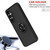 Samsung Galaxy A16 5G Q Shadow 1 Series TPU Hybrid PC Phone Case with Ring - Dark Green