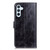 Samsung Galaxy A16 5G Retro Crazy Horse Texture Leather Phone Case - Black