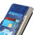 Samsung Galaxy A16 5G Retro Crazy Horse Texture Leather Phone Case - Blue