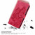 Samsung Galaxy A16 5G Retro Skin Feel Butterflies Embossing Horizontal Flip Leather Phone Case - Red