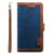 Samsung Galaxy A16 5G Retro Splicing Horizontal Flip Leather Phone Case - Blue Samsung Galaxy A16 5G Retro Splicing Horizontal Flip Leather Phone Case - Blue