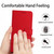 Samsung Galaxy A16 5G Rhombic Grid Texture Leather Phone Case - Red Samsung Galaxy A16 5G Rhombic Grid Texture Leather Phone Case - Red