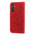 Samsung Galaxy A16 5G Seven-petal Flowers Embossing Leather Phone Case - Red