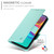 Samsung Galaxy A16 5G Side Buckle Magnetic Frosted Leather Phone Case - Mint Green